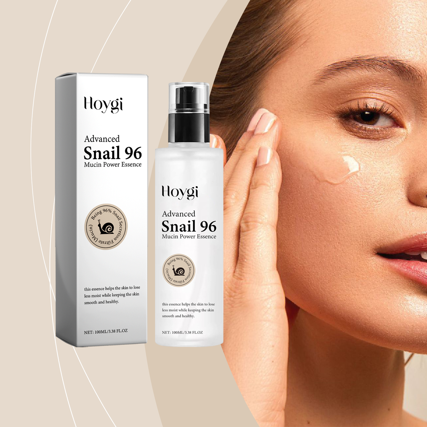 Gloai Glass Skin Serum — 92% Snail Mucin Essence