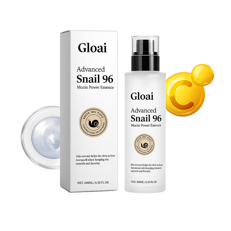 Gloai Glass Skin Serum — 96% Snail Mucin Essence